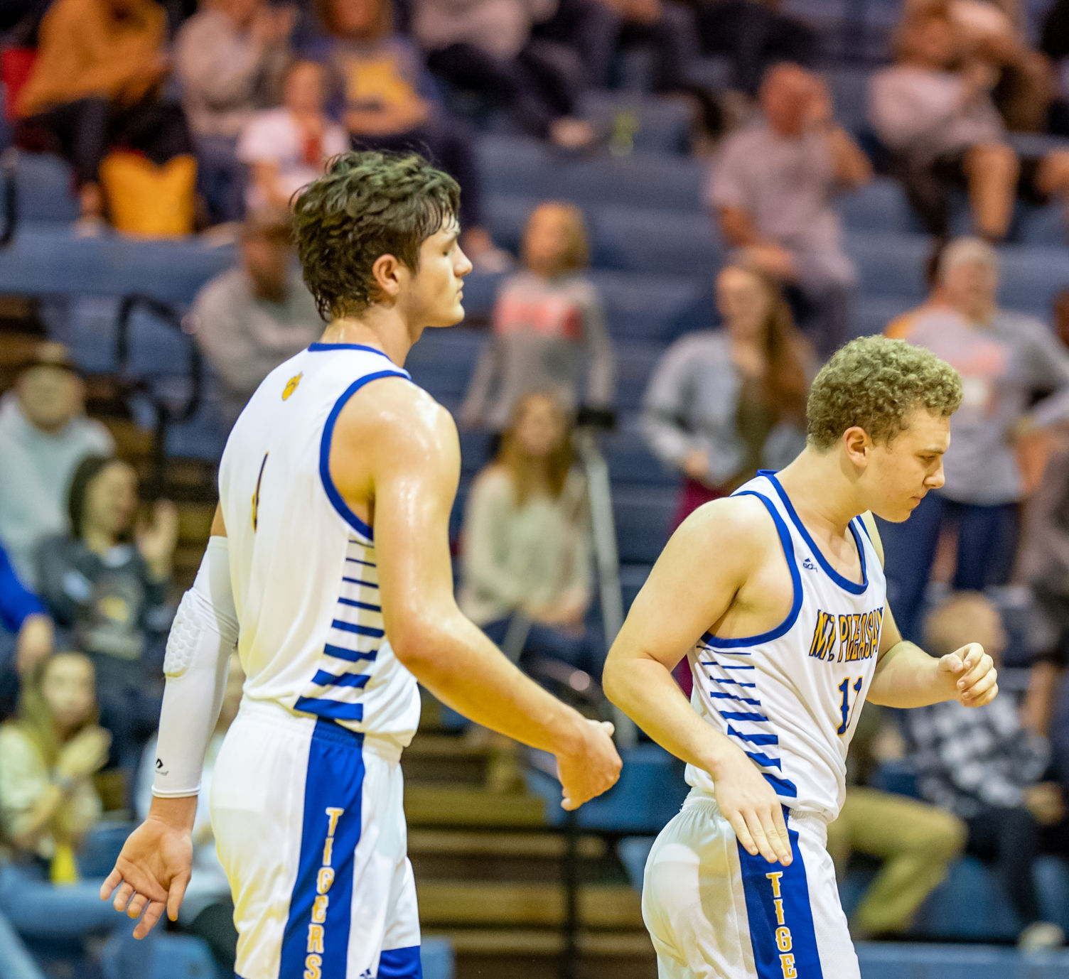 Friday night basketball action